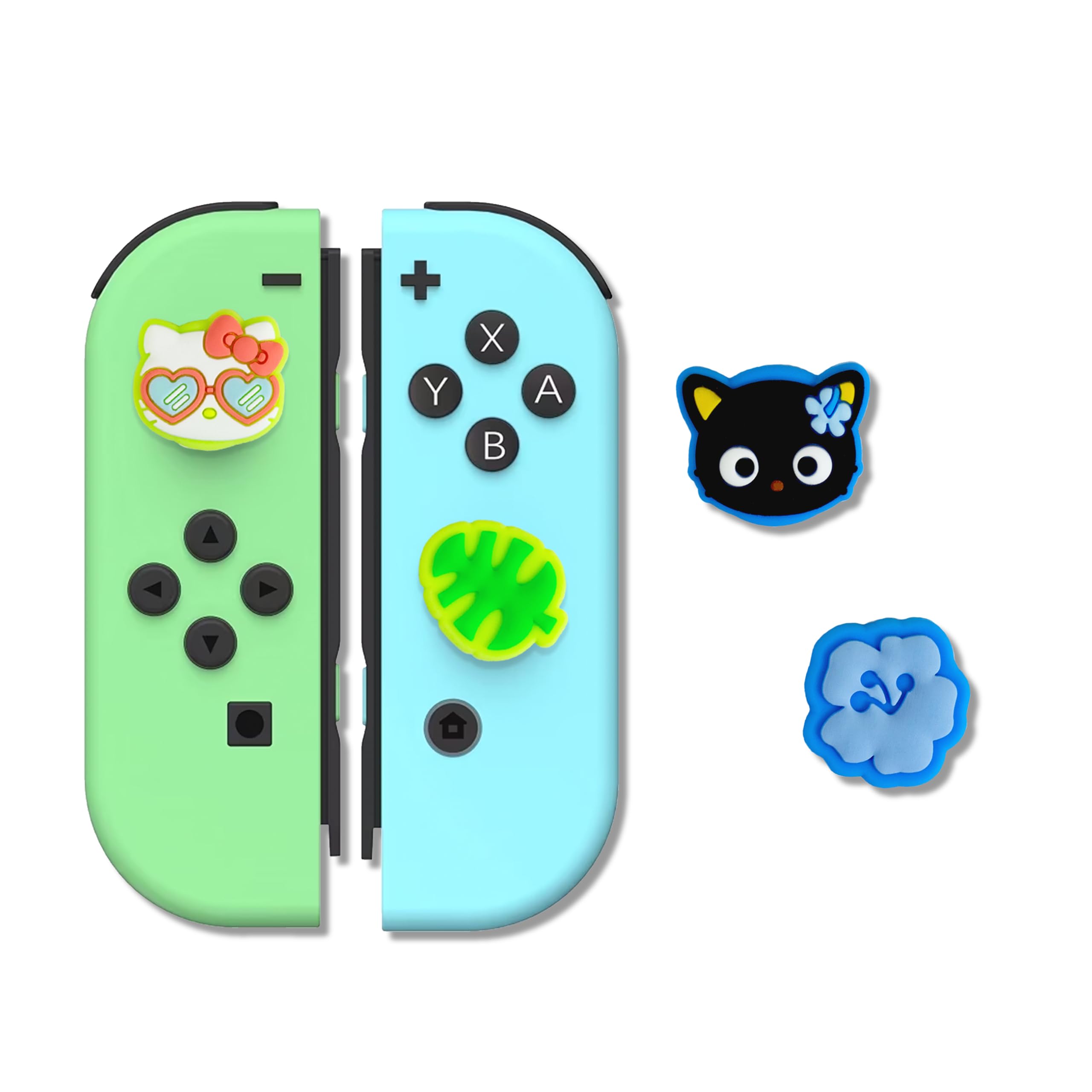 Nintendo Switch 【ひょっこり】 Amazon.com: Sonix x Sanrio Silicone Thumb Grip Caps for Joy-Con